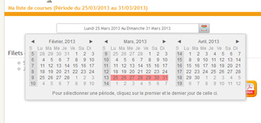 Le programme nutritionnel